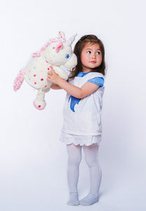Personalised Unicorn Teddy with Spots