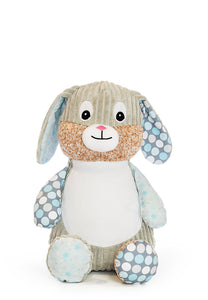 Starry Blue Personalised Bunny