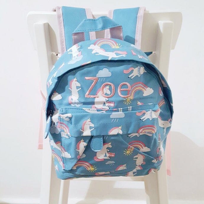 Happy Unicorns Mini Backpack