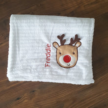Reindeer Christmas Blanket