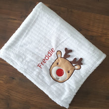 Reindeer Christmas Blanket