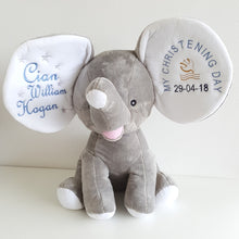 Elephant Keepsake Teddy in Grey
