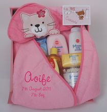 Bath time gift set in pink