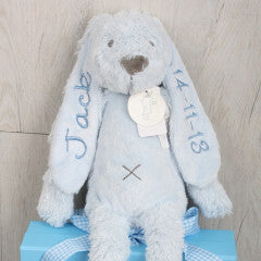 Personalised teddy blue