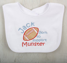 Personalised Munster Baby Bib